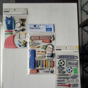 ASSORTED SPORTS  THEMED STICKERS